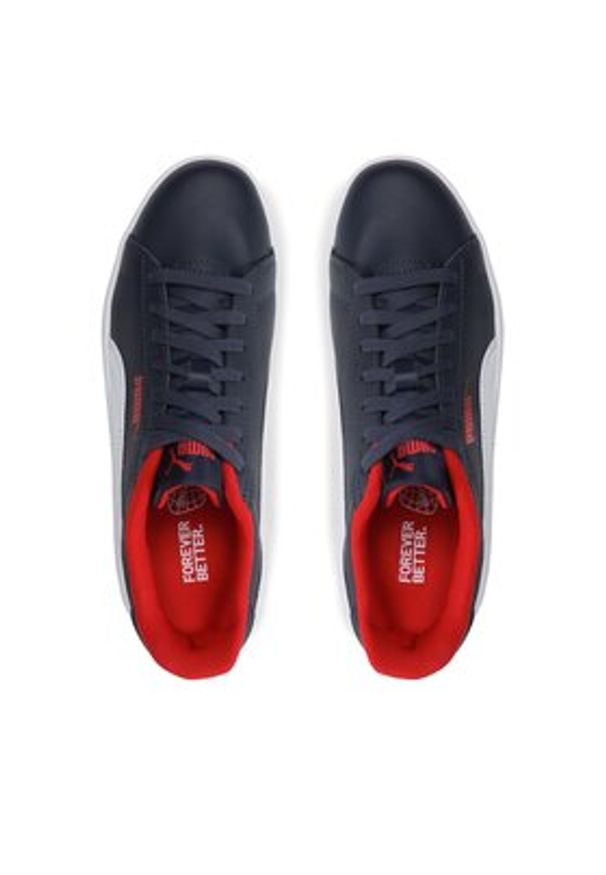 Puma Sneakersy Puma Smash 3.0 L Jr 39203104 Granatowy. Kolor: niebieski. Materiał: skóra
