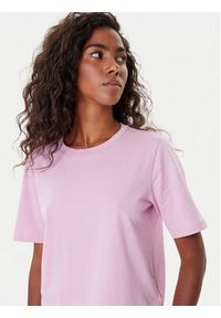 only - ONLY T-Shirt 15270390 Różowy Regular Fit. Kolor: różowy. Materiał: bawełna #3