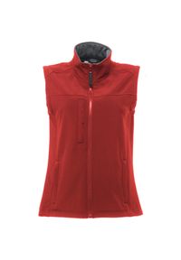 Regatta - Ocieplana Damska Softshell. Kolor: czerwony. Materiał: softshell