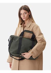 Rains Torba weekendowa Hilo Weekend Bag Small 14220 Khaki. Kolor: brązowy. Materiał: materiał