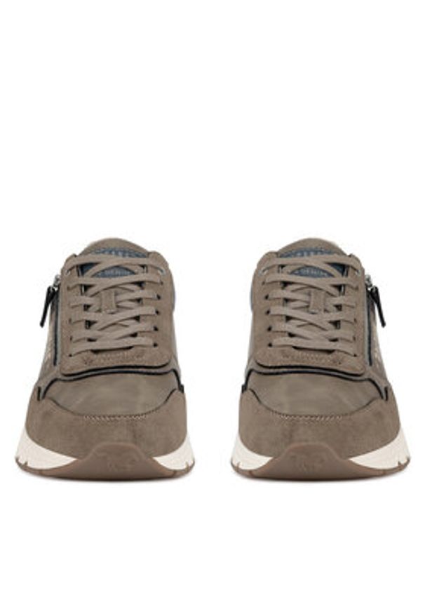 Mustang Sneakersy 4200-301 Beżowy. Kolor: beżowy. Materiał: materiał