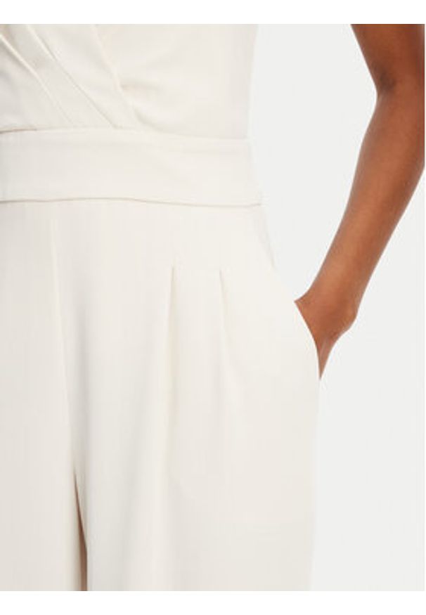ACCESS FASHION Kombinezon 53-5508-145 Écru Slim Fit. Kolor: kremowy. Materiał: syntetyk