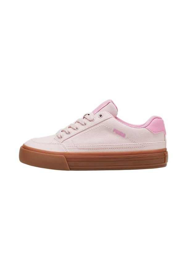 Puma - Trampki Dziecięce Court Classic. Okazja: na spacer. Kolor: różowy. Sport: turystyka piesza