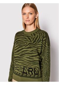 Lauren Ralph Lauren Sweter 200872086001 Zielony Regular Fit. Kolor: zielony. Materiał: bawełna