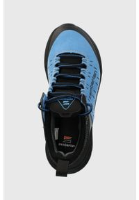 Zamberlan buty Circe GTX Short damskie kolor niebieski ocieplone. Zapięcie: sznurówki. Kolor: niebieski. Materiał: futro, zamsz, guma, mikrofibra. Szerokość cholewki: normalna. Styl: klasyczny #4