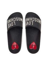 Love Moschino - LOVE MOSCHINO Klapki JA28052G1MI14000 Czarny. Kolor: czarny