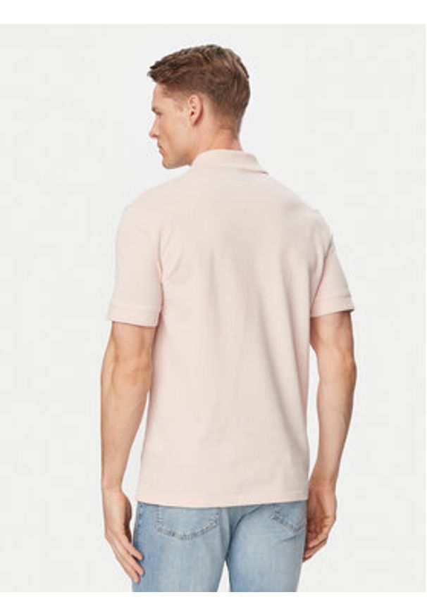 BOSS Polo Prime 50507813 Różowy jasny Regular Fit. Typ kołnierza: polo. Kolor: różowy. Materiał: bawełna