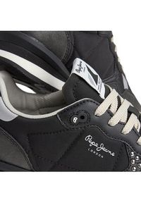 Pepe Jeans Sneakersy PLS31525 Czarny. Kolor: czarny