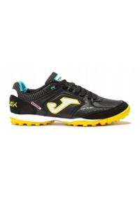 Buty piłkarskie męskie Joma Top Flex TF. Kolor: czarny, niebieski, żółty, wielokolorowy. Materiał: skóra. Sport: piłka nożna #1