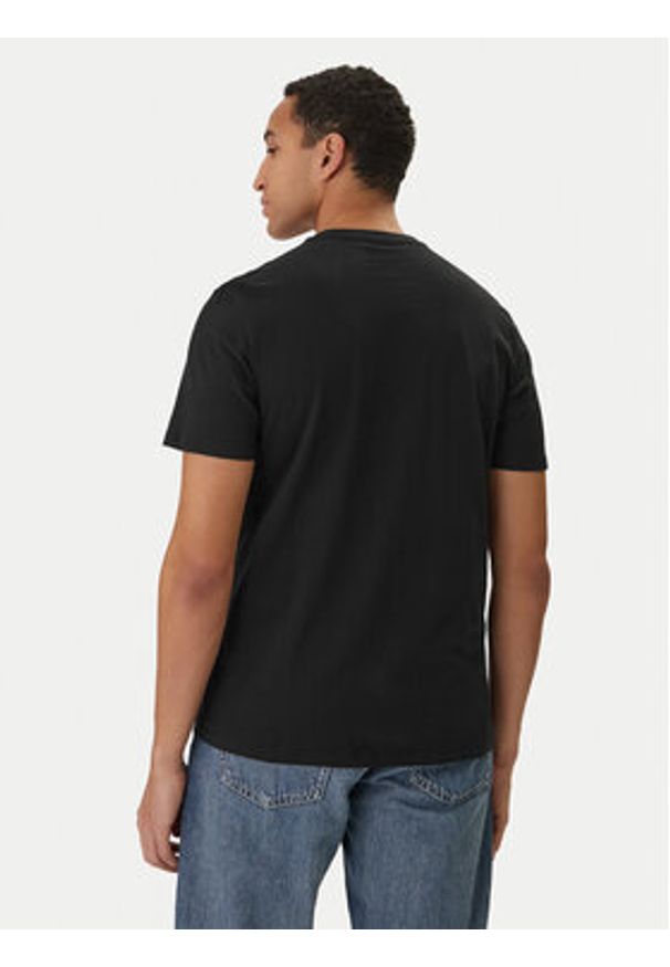 Calvin Klein Jeans T-Shirt Classic Monogram LV04RD254G Czarny Regular Fit. Kolor: czarny. Materiał: bawełna