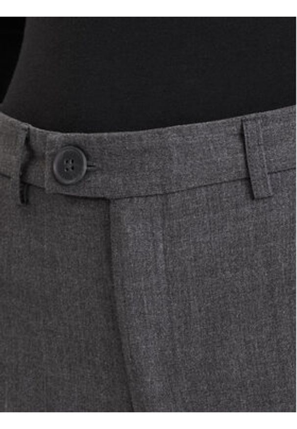 Vero Moda Spodnie materiałowe Texas 10334103 Szary Straight Fit. Kolor: szary. Materiał: syntetyk