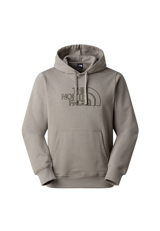 Bluza męska The North Face Drew Peak Light 0A8C1BMUO1 - szara. Typ kołnierza: kaptur. Kolor: szary. Materiał: bawełna, poliester. Sport: wspinaczka