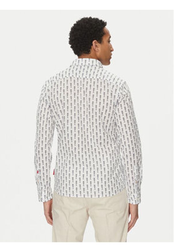 JOOP! Jeans Koszula 15 JJSH-138Hanson 30045983 Beżowy Modern Fit. Kolor: beżowy. Materiał: bawełna