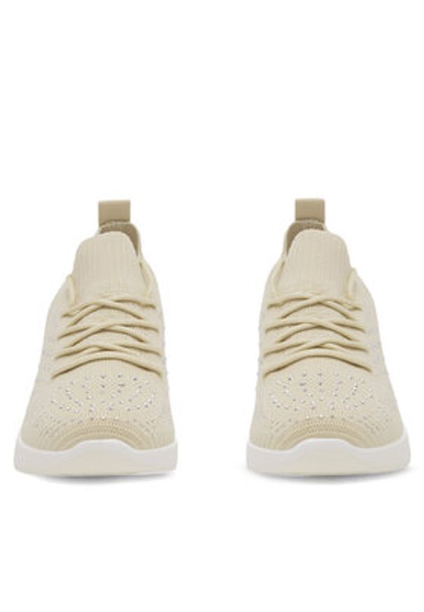 Jenny Fairy Sneakersy WFA2704-2 Beżowy. Kolor: beżowy. Materiał: materiał, mesh