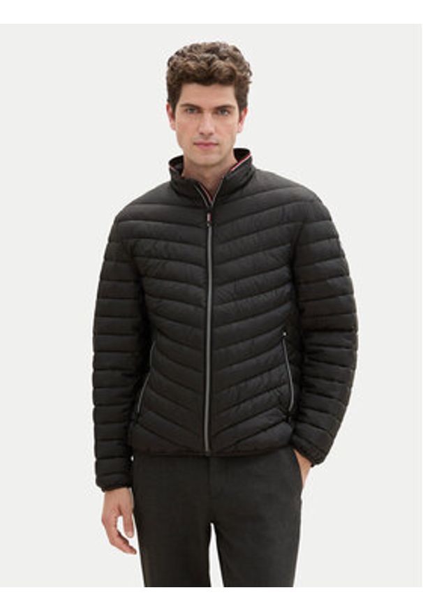 Tom Tailor Kurtka przejściowa 1041311 Czarny Regular Fit. Kolor: czarny. Materiał: syntetyk