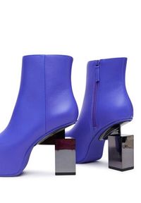 United Nude Botki Cubist Bootie 1094392016 Niebieski. Kolor: niebieski. Materiał: skóra #3