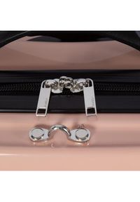 Puccini Walizka kabinowa Dakar ABS013C Różowy. Kolor: różowy #7