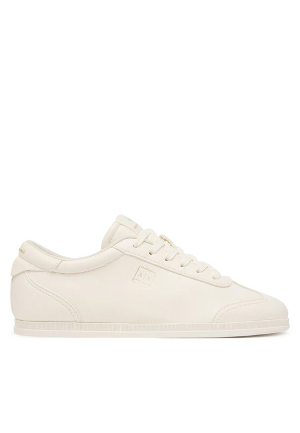 Armani Exchange Sneakersy XW001668 AF17628 U0011 Biały. Kolor: biały. Materiał: skóra
