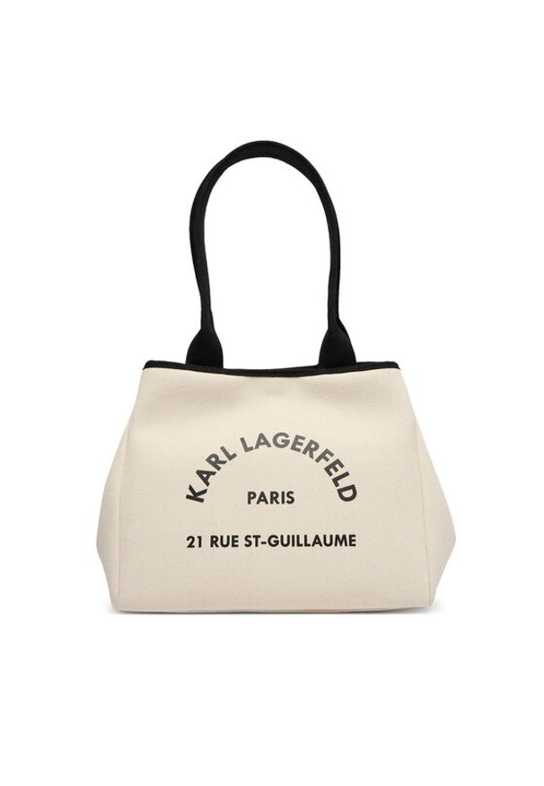 Karl Lagerfeld - KARL LAGERFELD Torebka B1W50010 Beżowy. Kolor: beżowy