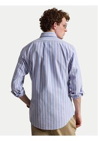 Polo Ralph Lauren Koszula 710928918002 Niebieski jasny Custom Fit. Typ kołnierza: polo. Kolor: niebieski. Materiał: bawełna #5
