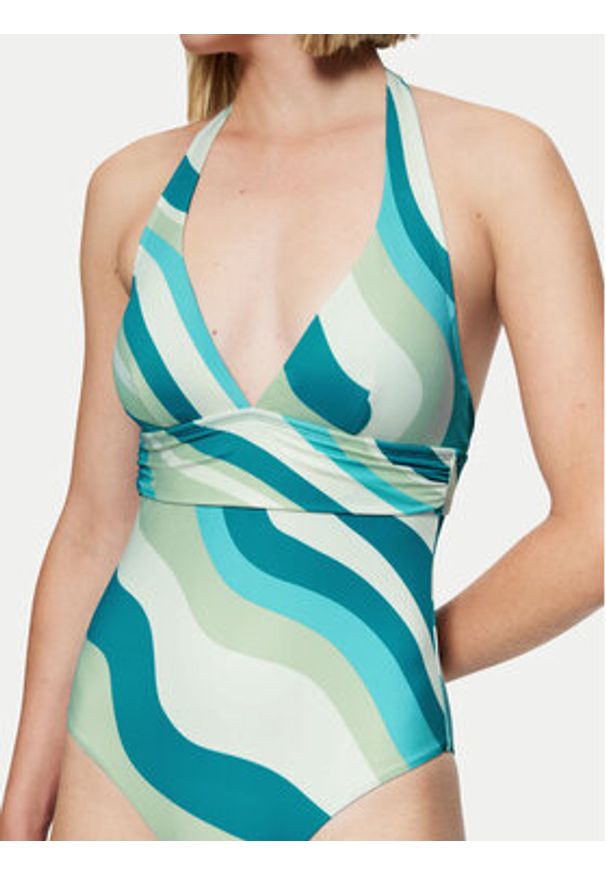 Triumph Strój kąpielowy Summer Mix&Match 10222303 Niebieski. Kolor: niebieski. Materiał: syntetyk