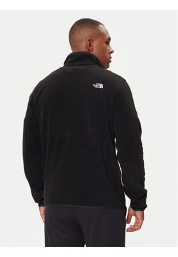 The North Face Polar Glacier NF0A8D0Q Czarny Regular Fit. Kolor: czarny. Materiał: syntetyk