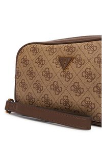 Guess Saszetka HMMILO P6150 Brązowy. Kolor: brązowy. Materiał: skóra #3