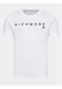 Richmond X T-Shirt UMA23082TS Biały Regular Fit. Kolor: biały. Materiał: bawełna #1