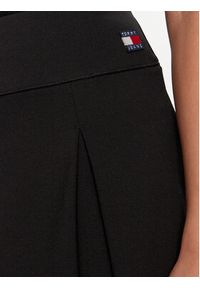 Tommy Jeans Spódnica mini Tjw Box Pleat Jersey DW0DW18489 Czarny Regular Fit. Kolor: czarny. Materiał: syntetyk #3