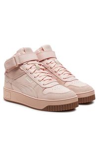 Puma Sneakersy Carina Street Mid 397490 02 Różowy. Kolor: różowy. Materiał: skóra