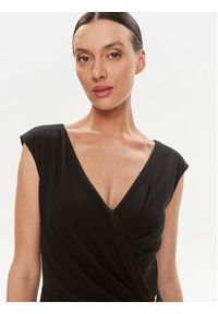 Rinascimento Sukienka koktajlowa CFC0019373002 Czarny Regular Fit. Kolor: czarny. Materiał: syntetyk. Styl: wizytowy