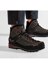 Salewa Trekkingi Ms Crow Gtx GORE-TEX 7512 Czarny. Kolor: czarny. Materiał: materiał. Technologia: Gore-Tex. Sport: turystyka piesza #5