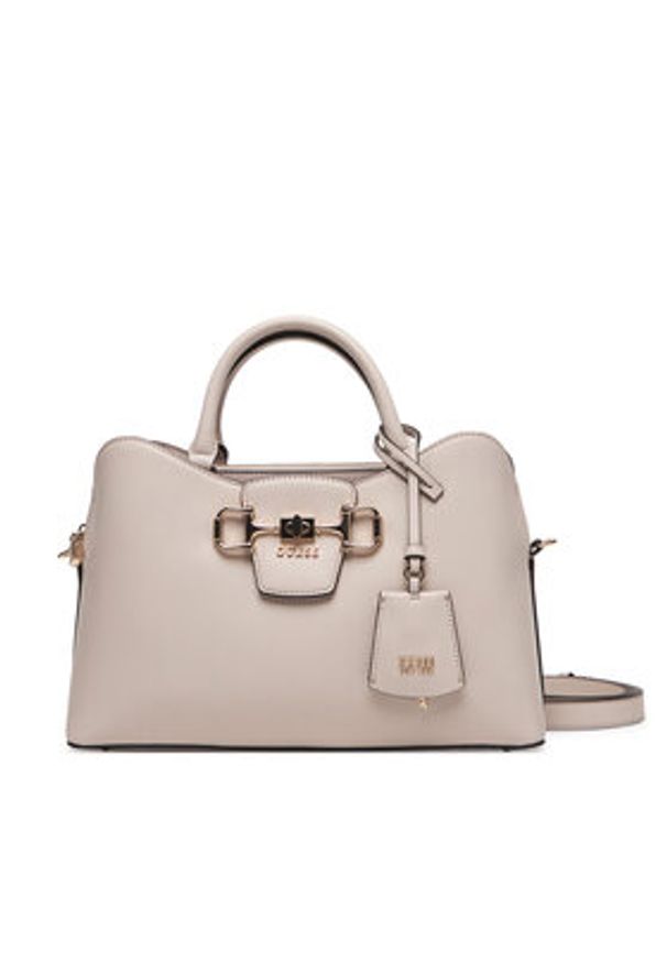 Guess Torebka Janie HWVG99 10060 Écru. Materiał: skórzane