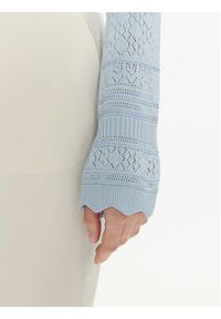 Guess Sweter Adaline W4GR08 Z2U00 Błękitny Regular Fit. Kolor: niebieski. Materiał: wiskoza #5