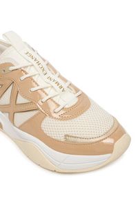 Armani Exchange Sneakersy XW002230 AF21432 MZ432 Beżowy. Kolor: beżowy. Materiał: materiał #5