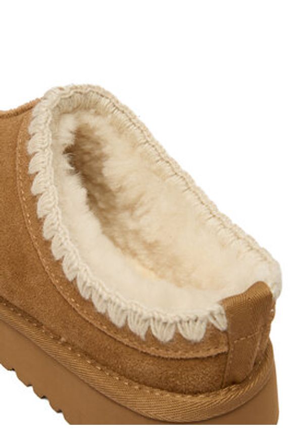 Badura Śniegowce EO-DAISY-TS6299-01 Brązowy. Kolor: brązowy. Materiał: zamsz, skóra