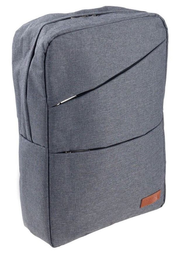 ROVICKY - Plecak męski szary Rovicky NB9704-4375 GRAY. Kolor: szary. Materiał: materiał. Styl: sportowy