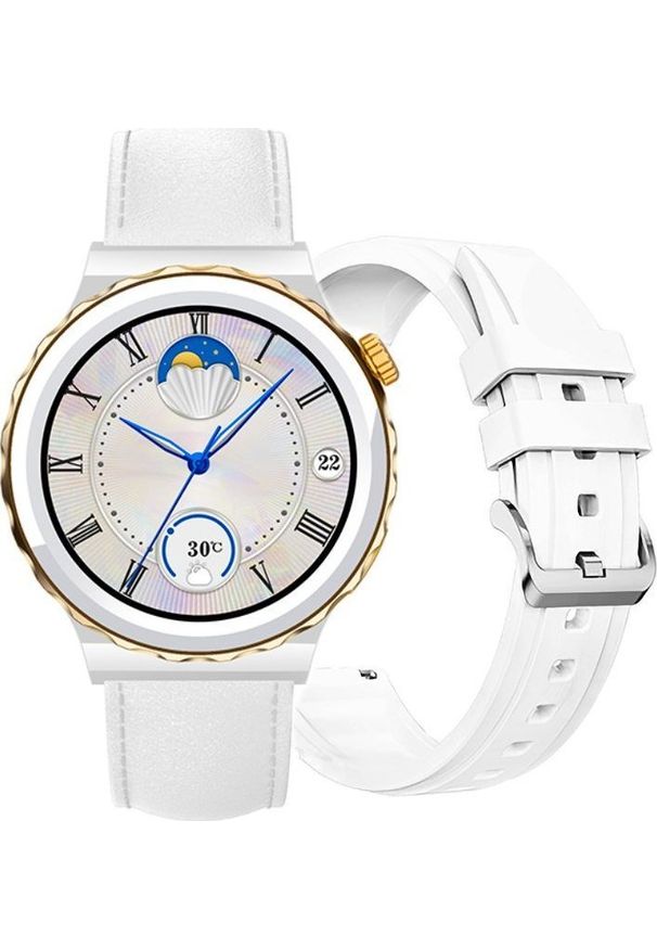 Smartwatch Rubicon SMARTWATCH DAMSKI Rubicon RNCE92 - WYKONYWANIE POŁĄCZEŃ, WŁASNE TARCZE (sr038b). Rodzaj zegarka: smartwatch