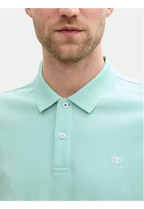 Tom Tailor Polo 1031006 Zielony Regular Fit. Typ kołnierza: polo. Kolor: zielony. Materiał: bawełna