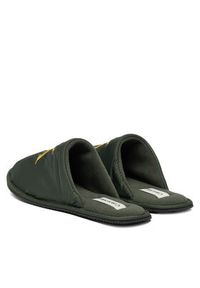 Calvin Klein Kapcie Hotel Slipper Mono Embro YM0YM01392 Zielony. Kolor: zielony. Materiał: materiał #3