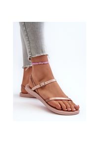 Damskie Sandały 82842 Ipanema Fashion Sandal Viii Fem Różowe. Okazja: na co dzień. Zapięcie: pasek. Kolor: różowy. Materiał: guma. Styl: casual #6