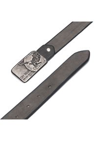 Tom Tailor - TOM TAILOR PASEK SKÓRZANY SOPO-TT435 40 mm Ledergürtel RO2251 0790. Materiał: skóra. Wzór: paski. Styl: klasyczny, elegancki, rockowy #5