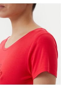 Liu Jo Beachwear T-Shirt VA5157 JS360 Czerwony Regular Fit. Kolor: czerwony. Materiał: wiskoza #2