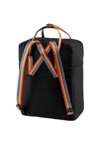 Fjällräven - Plecak turystyczny Fjallraven Kanken Rainbow. Kolor: czarny