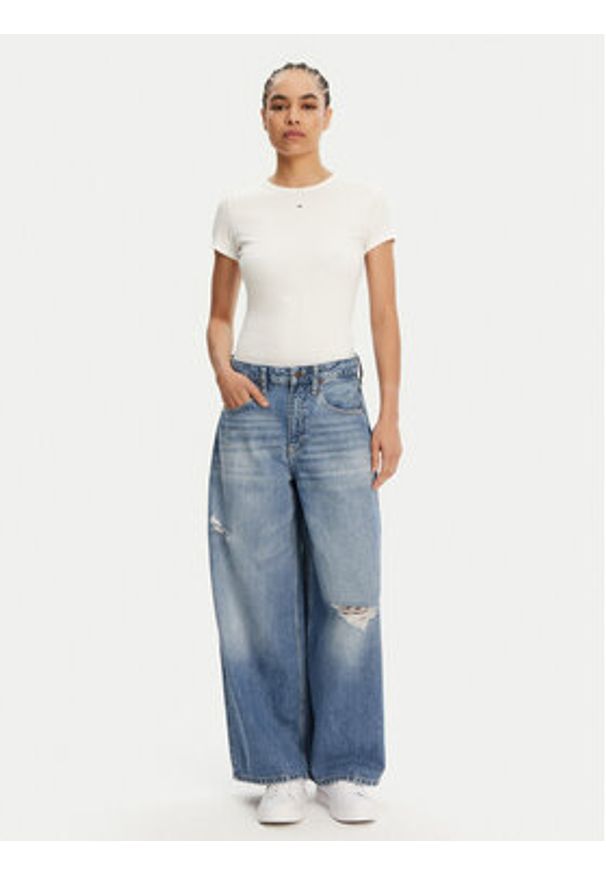 Tommy Jeans Jeansy Charlie DW0DW21277 Niebieski Loose Fit. Kolor: niebieski