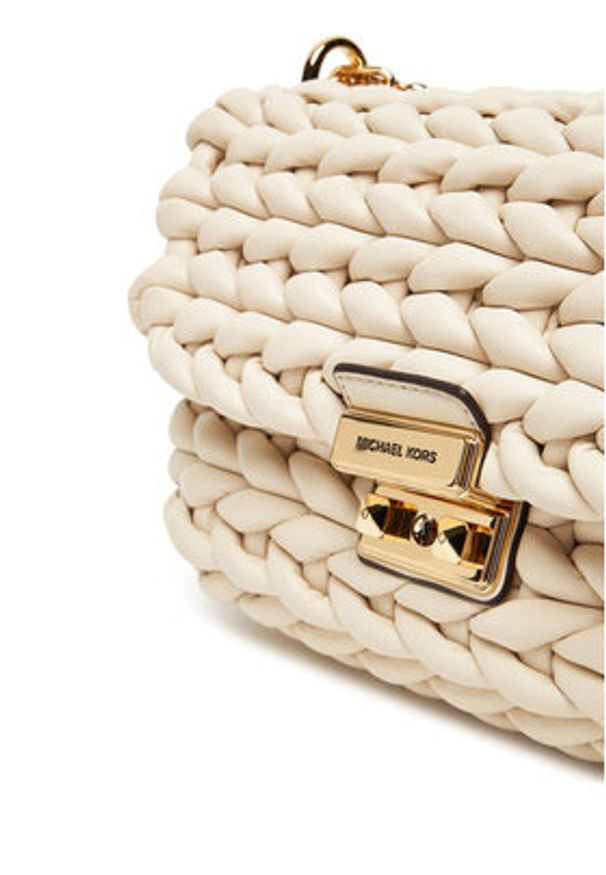 MICHAEL Michael Kors Torebka Tribeca 30T5G2RL7T Écru. Materiał: skórzane