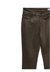 Vero Moda Spodnie z imitacji skóry Flash 10314591 Brązowy Skinny Fit. Kolor: brązowy. Materiał: skóra #3