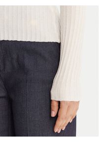 Guess Sweter W5BR62 Z0890 Écru Slim Fit. Materiał: syntetyk