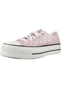 Tenisówki Converse Model Chuck Taylor All Star Lift Kolor Nadruk Zwierzęcy. Kolor: wielokolorowy. Materiał: tkanina. Wzór: motyw zwierzęcy, nadruk