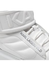Karl Lagerfeld - KARL LAGERFELD Sneakersy KL63555 Biały. Kolor: biały. Materiał: skóra #7